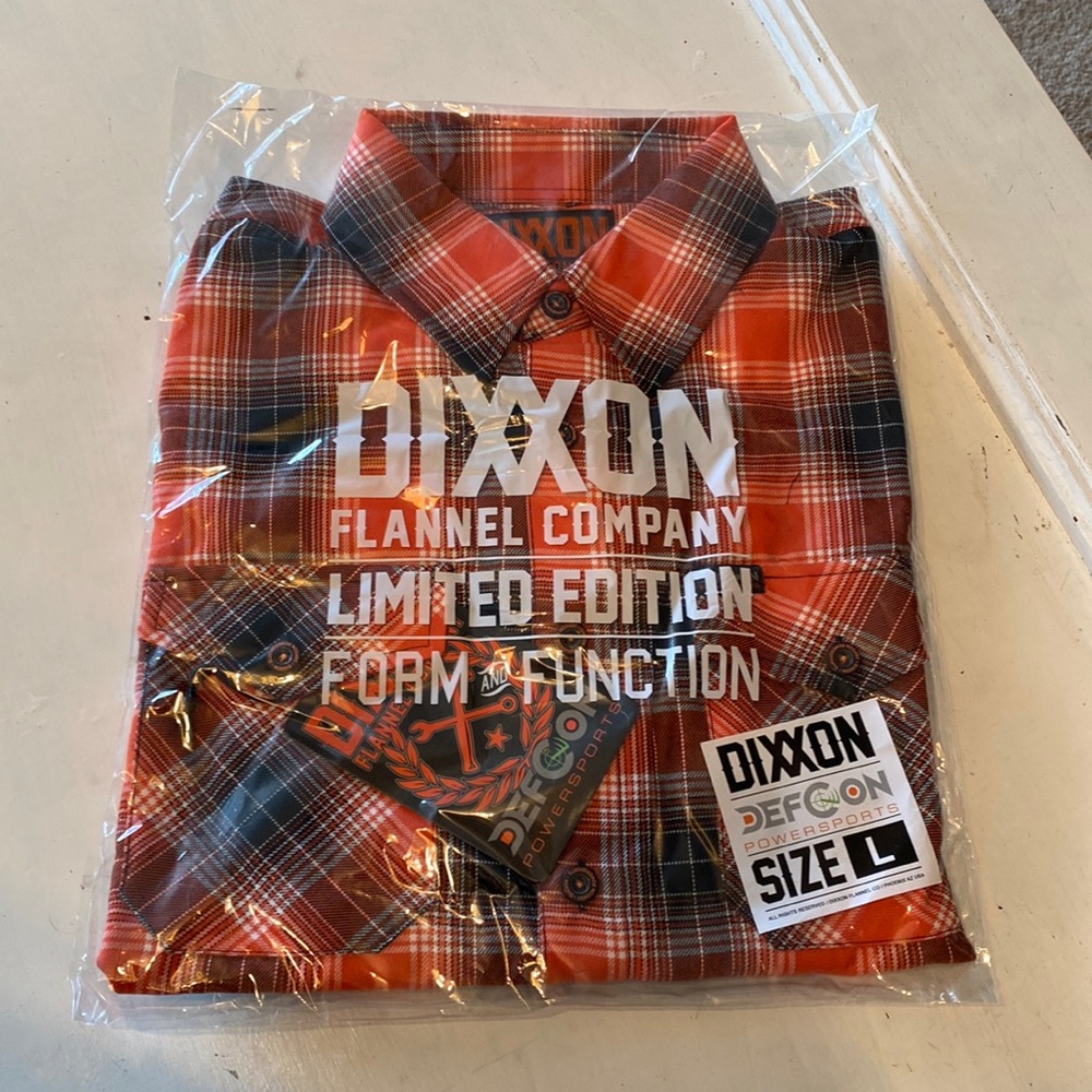 NWT -Dixxon Defcon flannel
